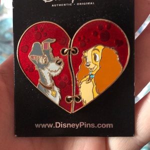 Lady and the Tramp Disney Pin